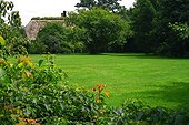 Gazon et chaumière ; Jardin de Bellevue