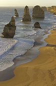 Les 12 apôtres du parc national de Campbell Australie