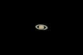 La planète Saturne vue de l'observatoire du Pic du Midi ; Image réalisée avec le télescope de 1 m de diamètre de l'observatoire. Cliché unique, image réalisée sans compositage.