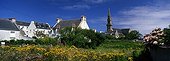 Lampaul village on Ouessant island Bretagne ; Report Honey bee of Bretagne.<br><br><br><br><br>