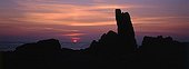 Sunset from Pern Point Ouessant island Bretagne ; Report Honey bee of Bretagne.<br><br><br><br><br>