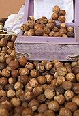 Indian soapnuts for washing on an organic market stall