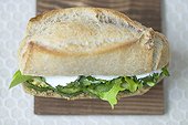 Sandwich Goat and Zucchini France  