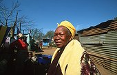 Women and children in informal settlement area Johannesburg