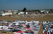 Clothes for sale at informal settlement area Johannesburg