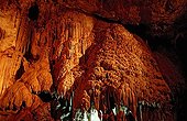 Stalactites in the Window Cave Borneo Malaysia 