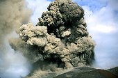 Eruption of Krakatoa Ujung Kulon National Park Java