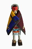 Ndebele doll ; African dolls are not considered as children's play things but have ritual and religious significance. <br>