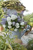 Bouquet of Cranberry and Lilac flowers Provence France