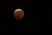 Lunar eclipse Calvados France ; Caen on March 23, 2007 at 23h54