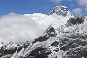 Mount Huascaran Cordillera Blanca Peru Andes ; Altitude: 6768m<br>