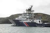 Rescue boat Ouessant island France