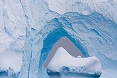 Arched iceberg  Antarctica