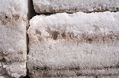 Brick salt Salar de Uyuni Bolivia 