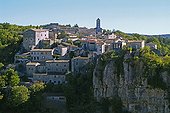 Village of Balazuc Ardèche Franche