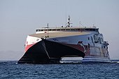 Ferry recorded Spain and Morocco 