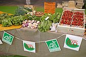 Biological fruits and vegetables Caen bio'nature trade fair