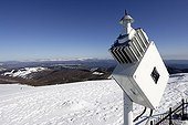 Meteorological measuring apparatus Mont Aigoual ; Altitude: 1567 m