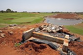 New golf course under construction Vpingo Ridge North Coast