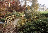 Courson Castle in autumn