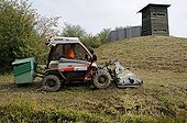 Fall mowing area's natural Allan Franche-Comte France