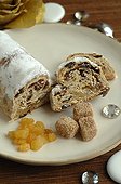 Stollen traditional German Christmas cake