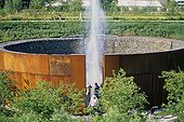 Fountain in the Crater Park Aqua Magica Germany  ; Designer: Agence TER 