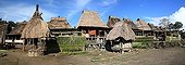 Bena traditional village houses Flores Indonesia