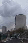 Chooz nuclear power station Ardennes France