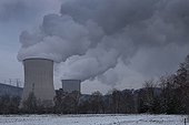 Chooz nuclear power station Ardennes France