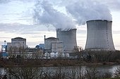 Nuclear Power Plant Saint-Laurent-des-Eaux by the Loire