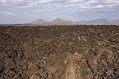 Volcano lava field and Kenya Tsavo West Kenya