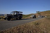 Ecotourism jeep Periyar Wildlife Sanctuary Kerala India