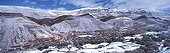 Snowy valley of Ait Bou Güémez Central High Atlas Morocco