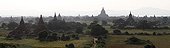 Temple sur le site archéologique de Bagan en Birmanie