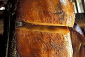 Fermented shark, rotten Greenland shark (Somniosus microcephalus), an Icelandic delicacy, Bjarnarhoefn farm, Snæfellsnes peninsula, Iceland, Europe