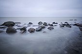 Winter on the Baltic Sea, Jasmund National Park, Ruegen Island, Mecklenburg-Western Pomerania, Germany, Europe
