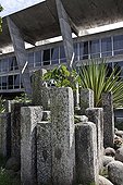 Modern Art Museum at Flamengo Park  Rio de Janeiro  Brazil ; Work of Roberto Burle Marx