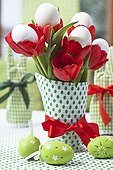 easter tulips