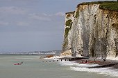 Sea kayaks Pourville-sur-Mer Manche France 