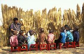 School for Bushmen children Intu Afrika Kalahari Game Reserv