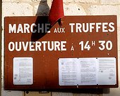 Truffle market in Lalbenque Lot