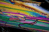 Portugal ; sulphur crystals photomicrography with polarized light. Portugal