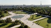 Tuilerie gardens in Paris ; Designed by André Le Nôtre