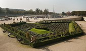 Tuilerie gardens in Paris ; Designed by André Le Nôtre