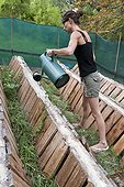 Spraying Brown Gardensnails Livestock - France
