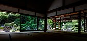 Enrokuji temple garden in summer - Japan