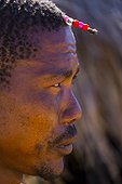 Portrait of a Man Bushman - Kalahari Botswana