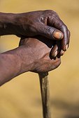 Hands Bushman - Kalahari Botswana