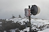 Surveillance camera on top of Etna - Sicily Italy 